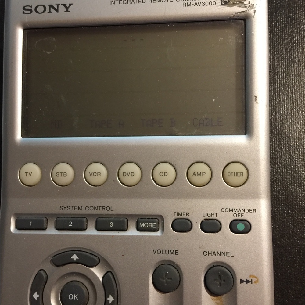 Sony Integrated universal Remote Commander RM-AV3 - Picture 11 of 12
